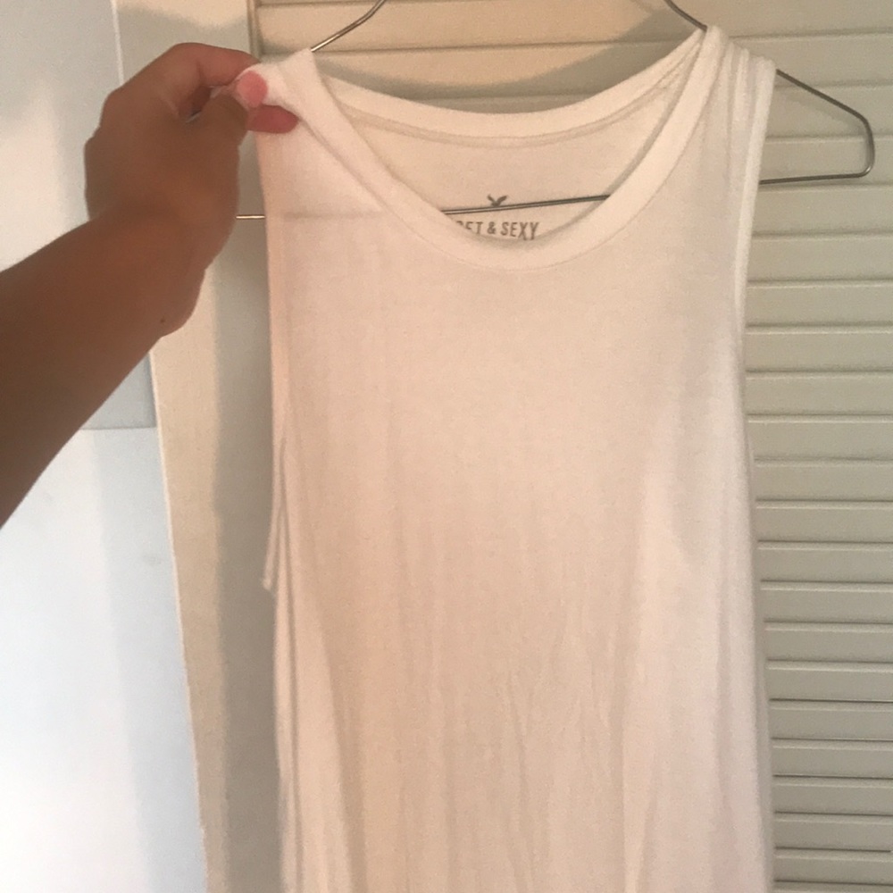 American Eagle soft and sexy white tank top